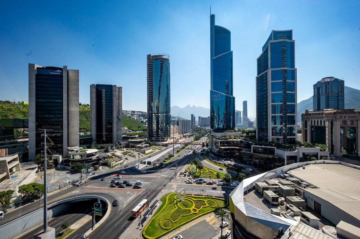 Monterrey business district